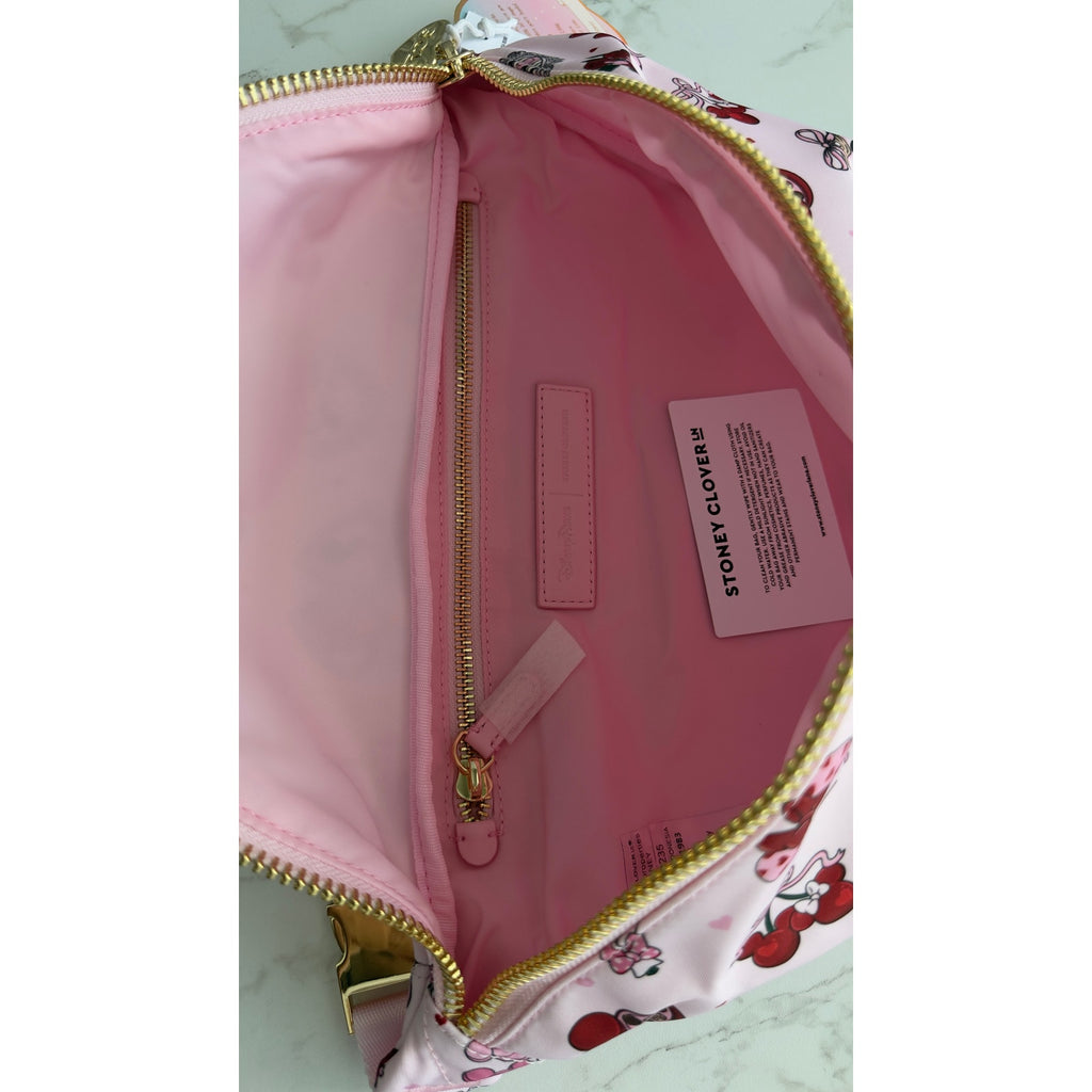Disney Parks Stoney Clover Lane Mickey Minnie Valentine’s Day Belt Bag NEW