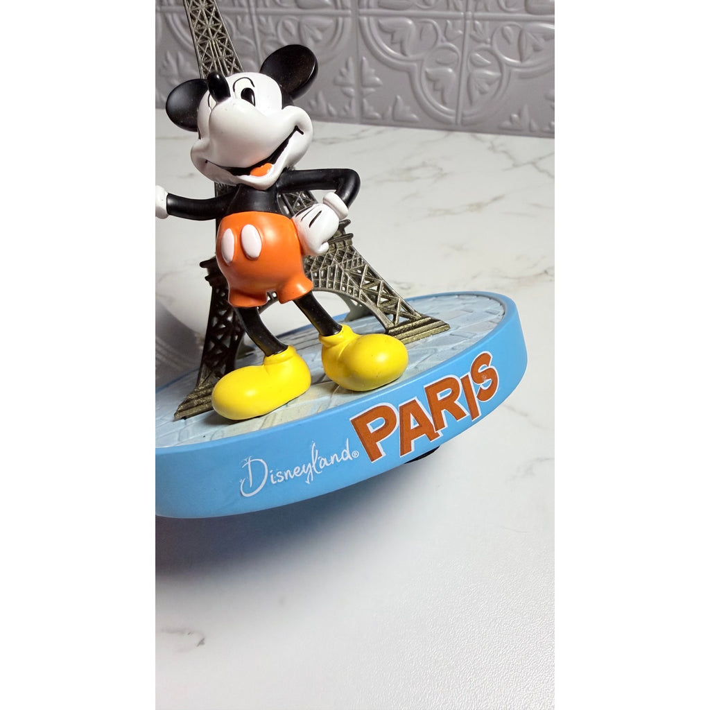 Disneyland Paris Mickey Mouse Eiffel Tower Figure Souvenir Collectible NEW
