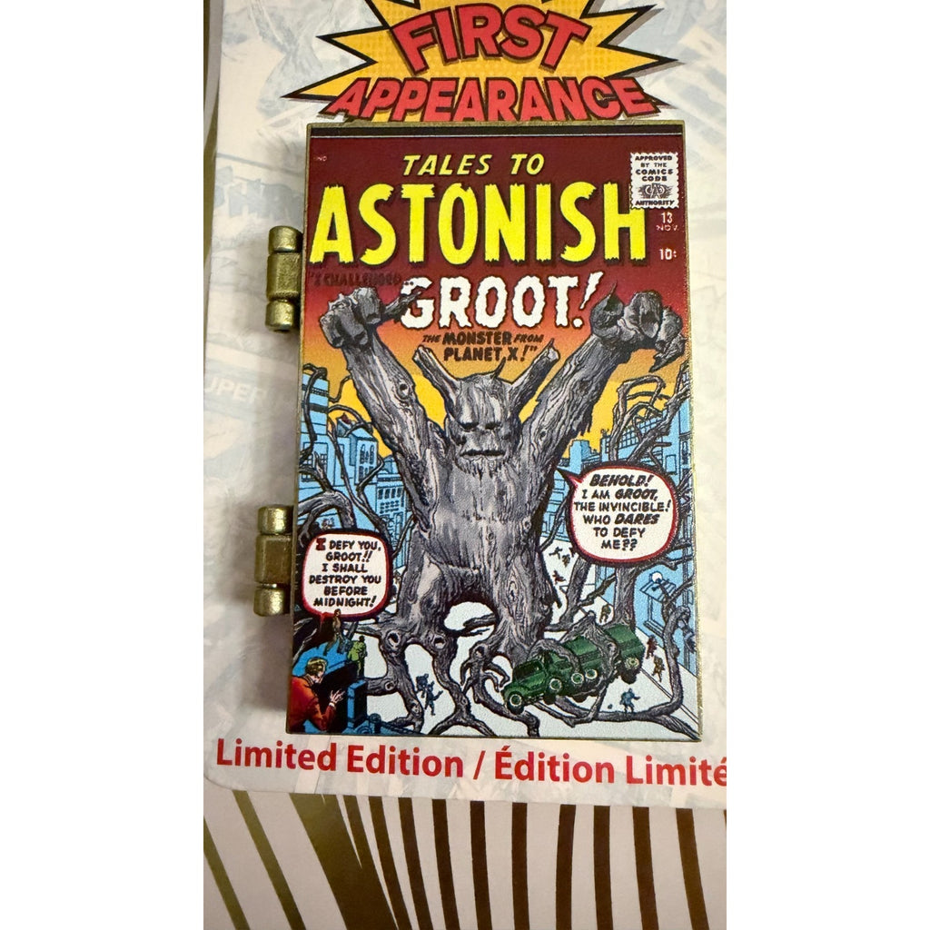 Disney 2023 MARVEL First Appearance GROOT Astonishing Tales Limited Edition Pin