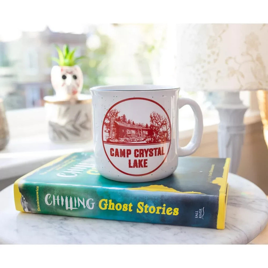 Silver Buffalo Friday the 13th Camp Crystal Lake Ceramic Mug - 20oz NEW