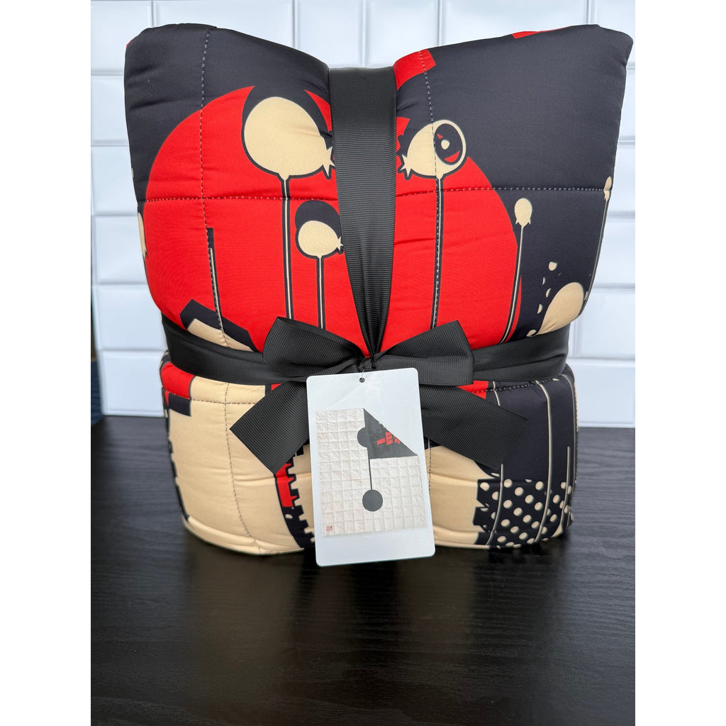Disney Parks Big Hero 6 San Fransokyo Puffy Throw Blanket NWT