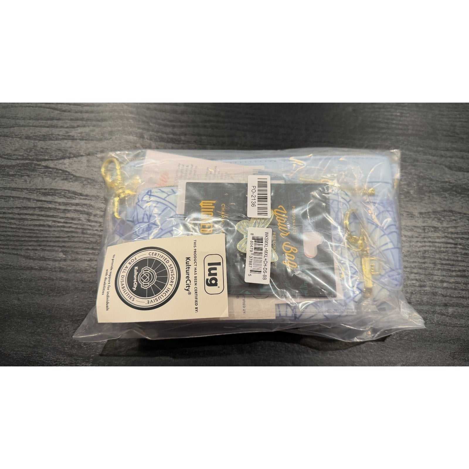 NEW Wicked x Lug Super Metro XL & Metro XL Pouch Bundle with Charm - Dream Soar