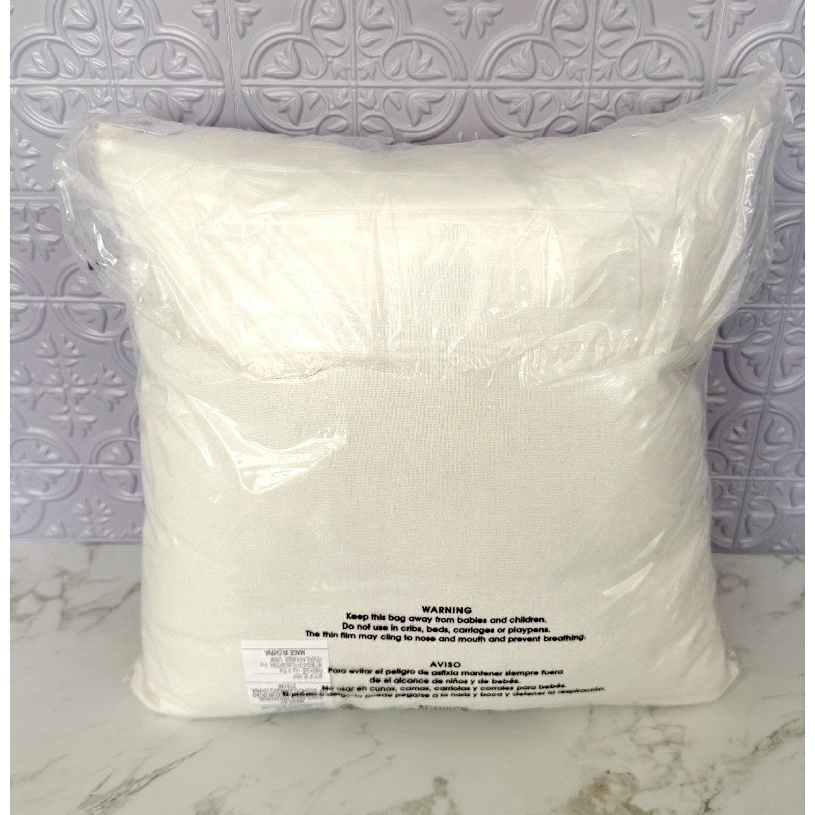 Disney Parks Boho Mickey Mouse Ivory Tufted Sequin Throw Pillow NEW
