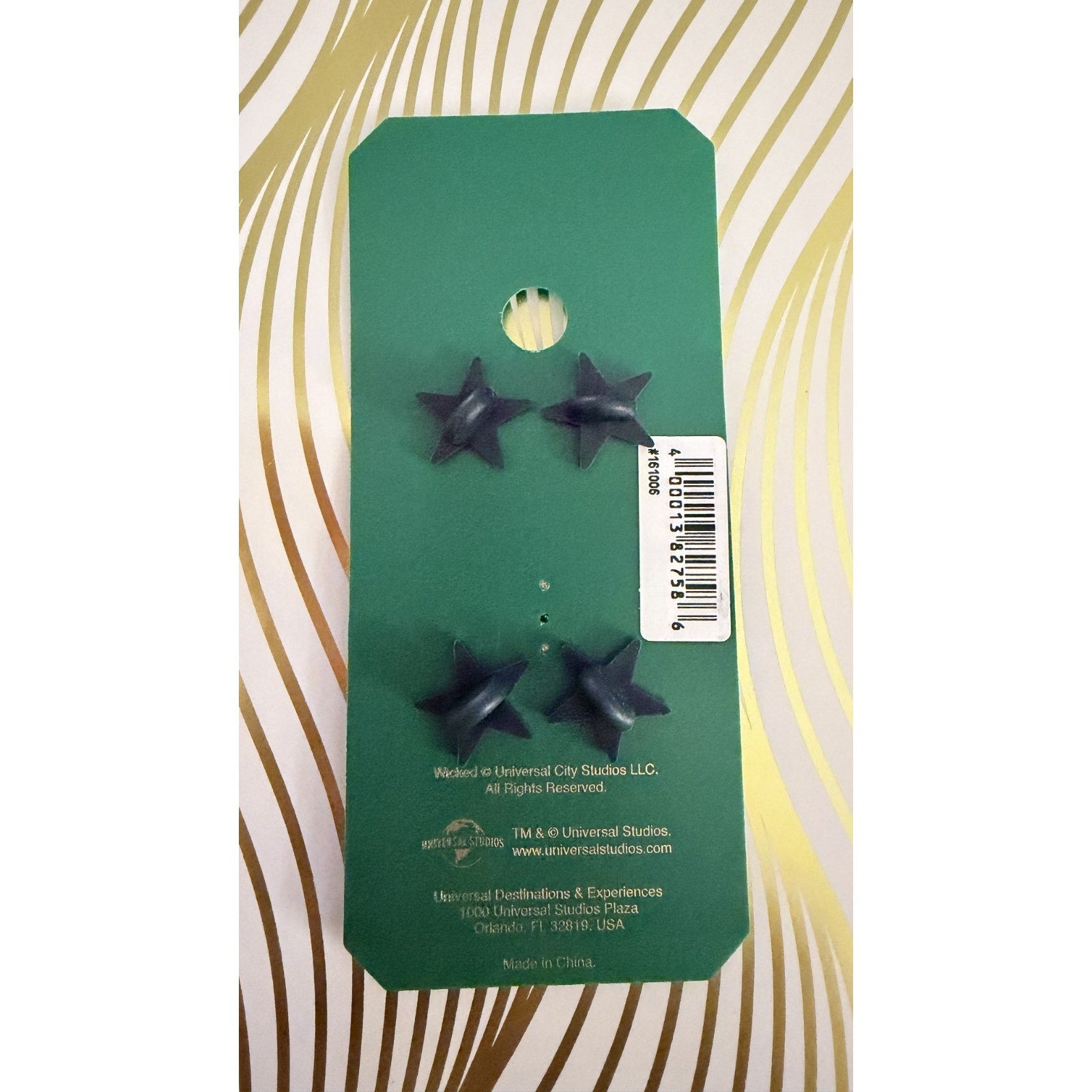 NEW Universal Studios Wicked Logo Dual 2-Pack Pin Set