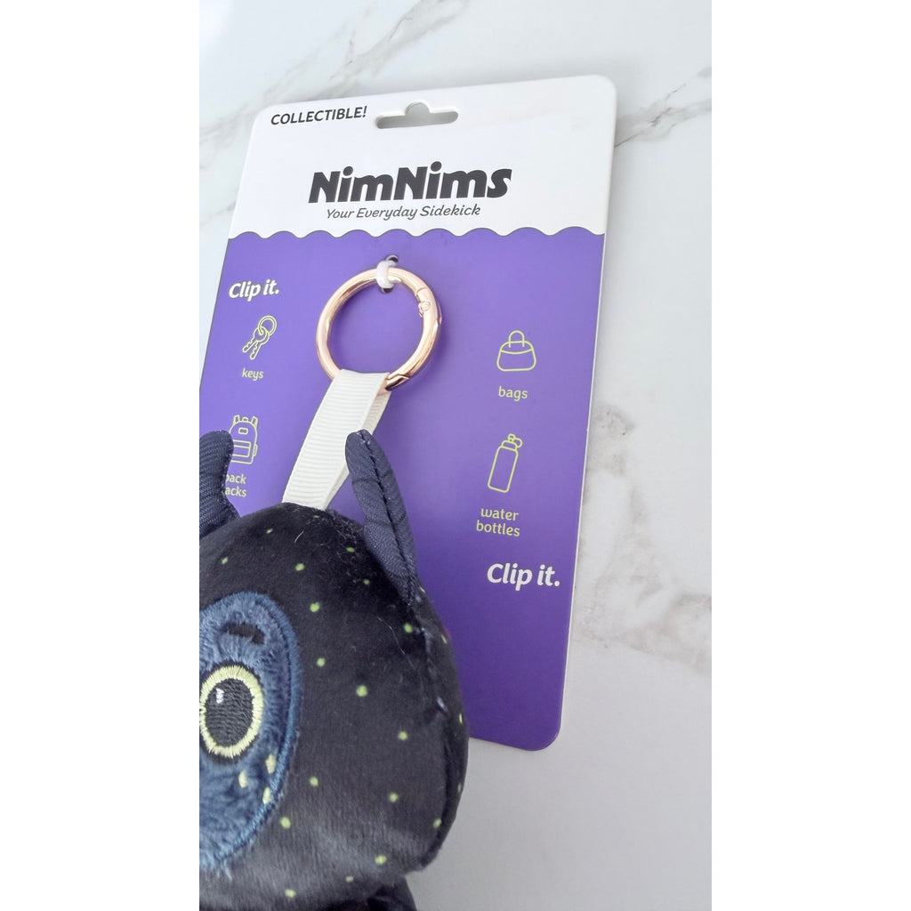 NimNims Monster Series Nixie Plush Keychain Clip NEW
