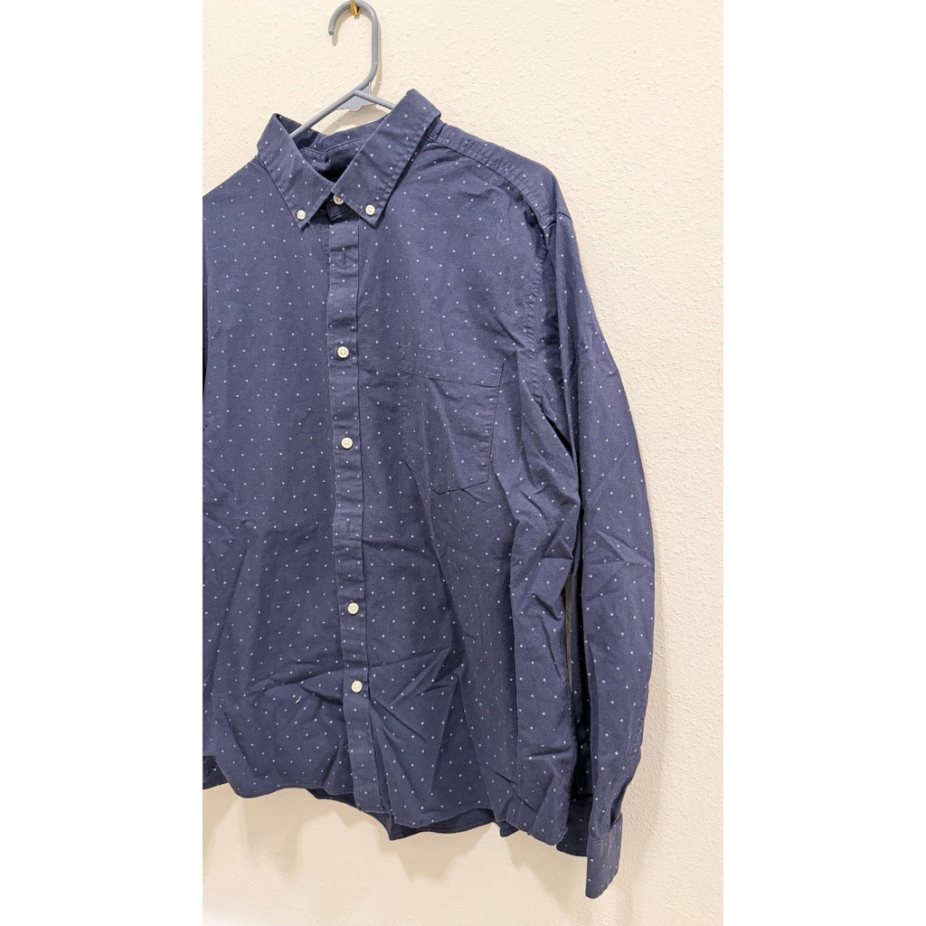 Goodfellow & Co Blue Long Sleeve Button Down - Slim Fit - Men’s Large - Preowned