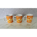 Disney Minnie Mouse Locally Grown Citrus Ceramic Coffee Mugs - Set of 3