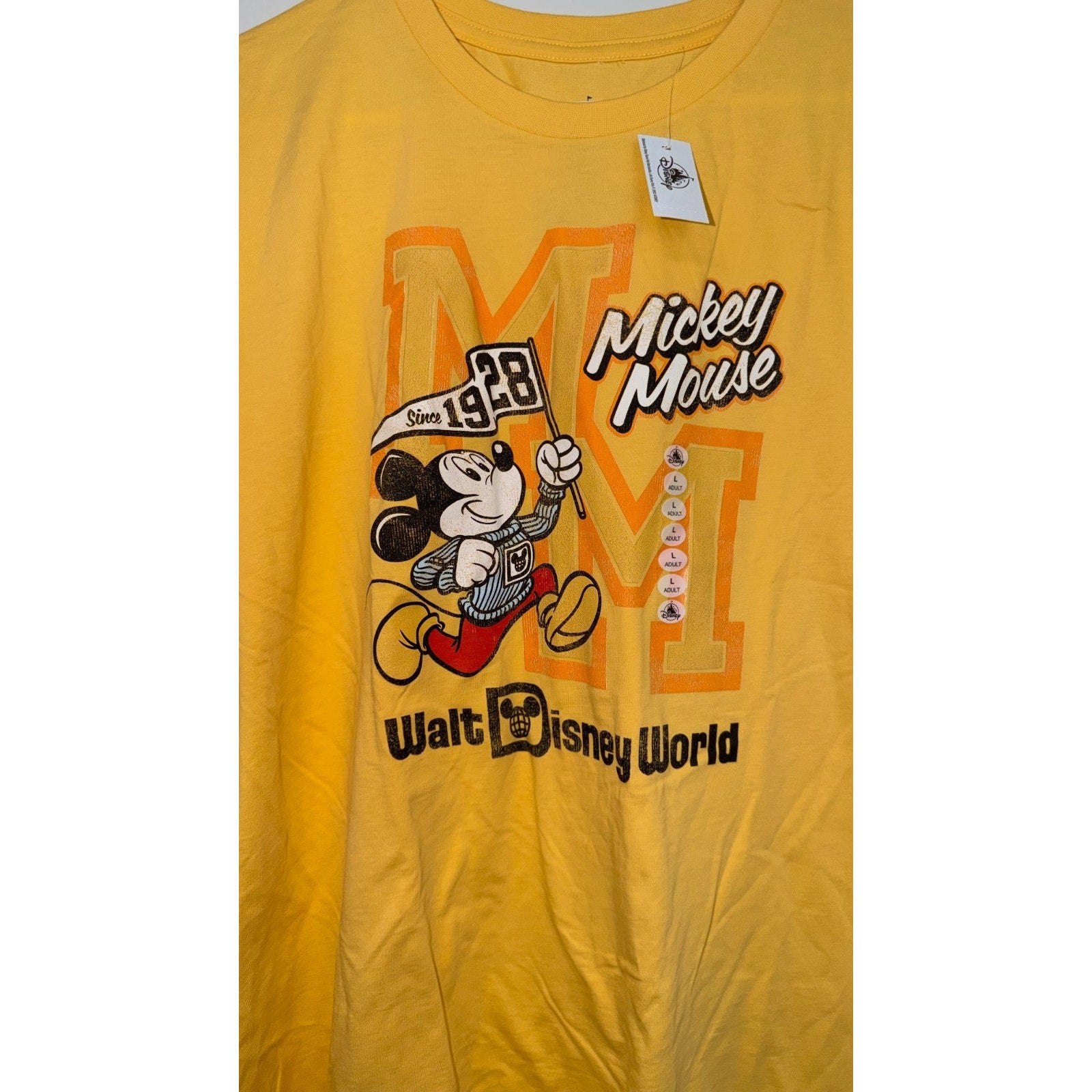NEW Disney Parks 2025 Walt Disney World Mickey Mouse Since 1928 T-Shirt