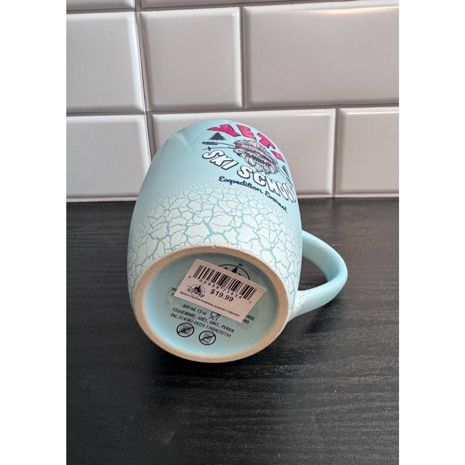 Disney Parks Expedition Everest Yeti Ski School 13oz Coffee Mug