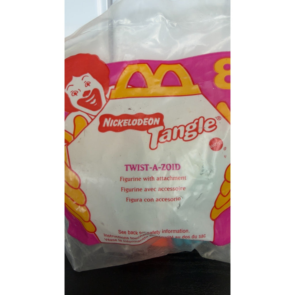 1997 Nickelodeon Tangle Twist-A-Zoid #8 — McDonald's Happy Meal Toy NIP