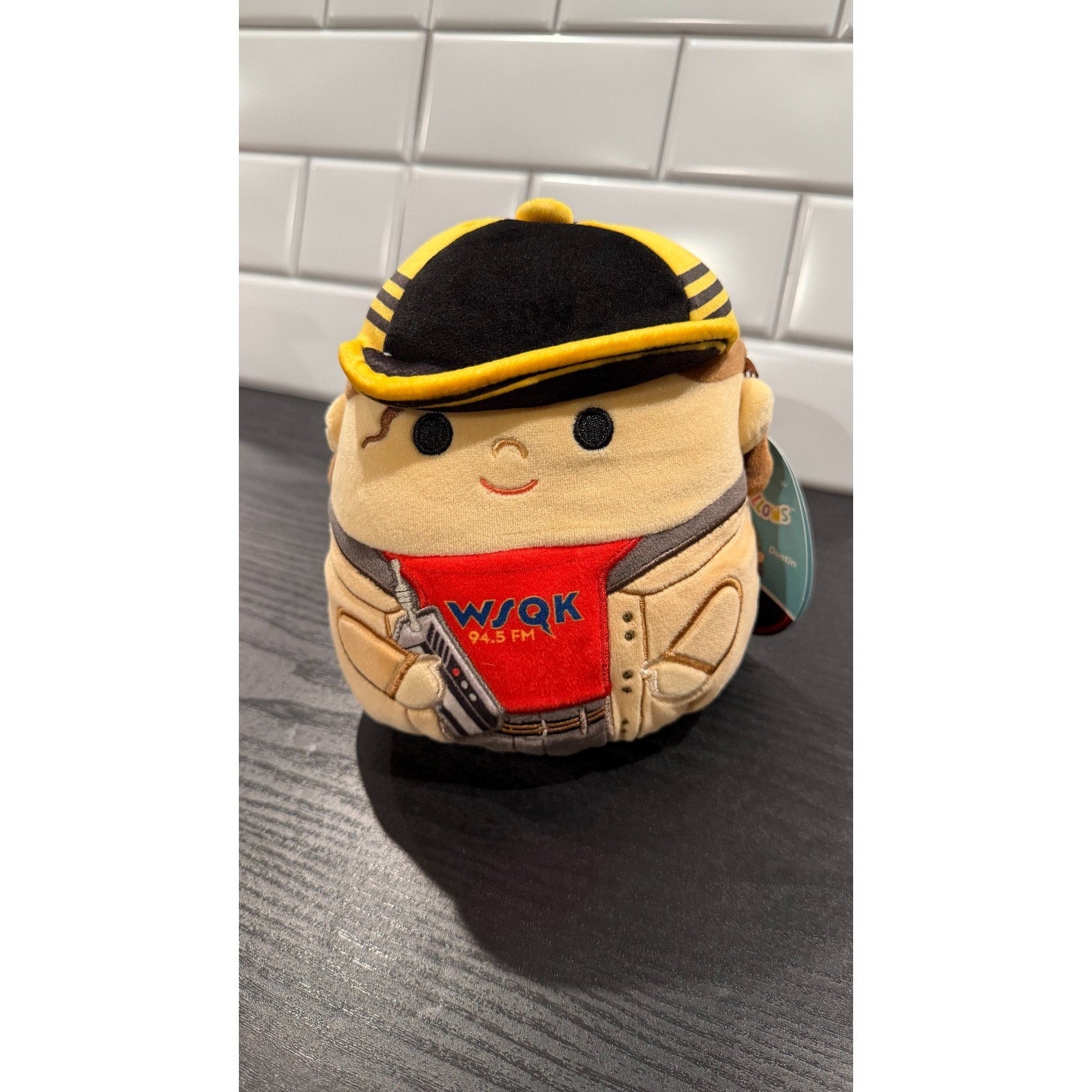 Squishmallow Dustin Henderson 5” Stranger Things Plush NWT