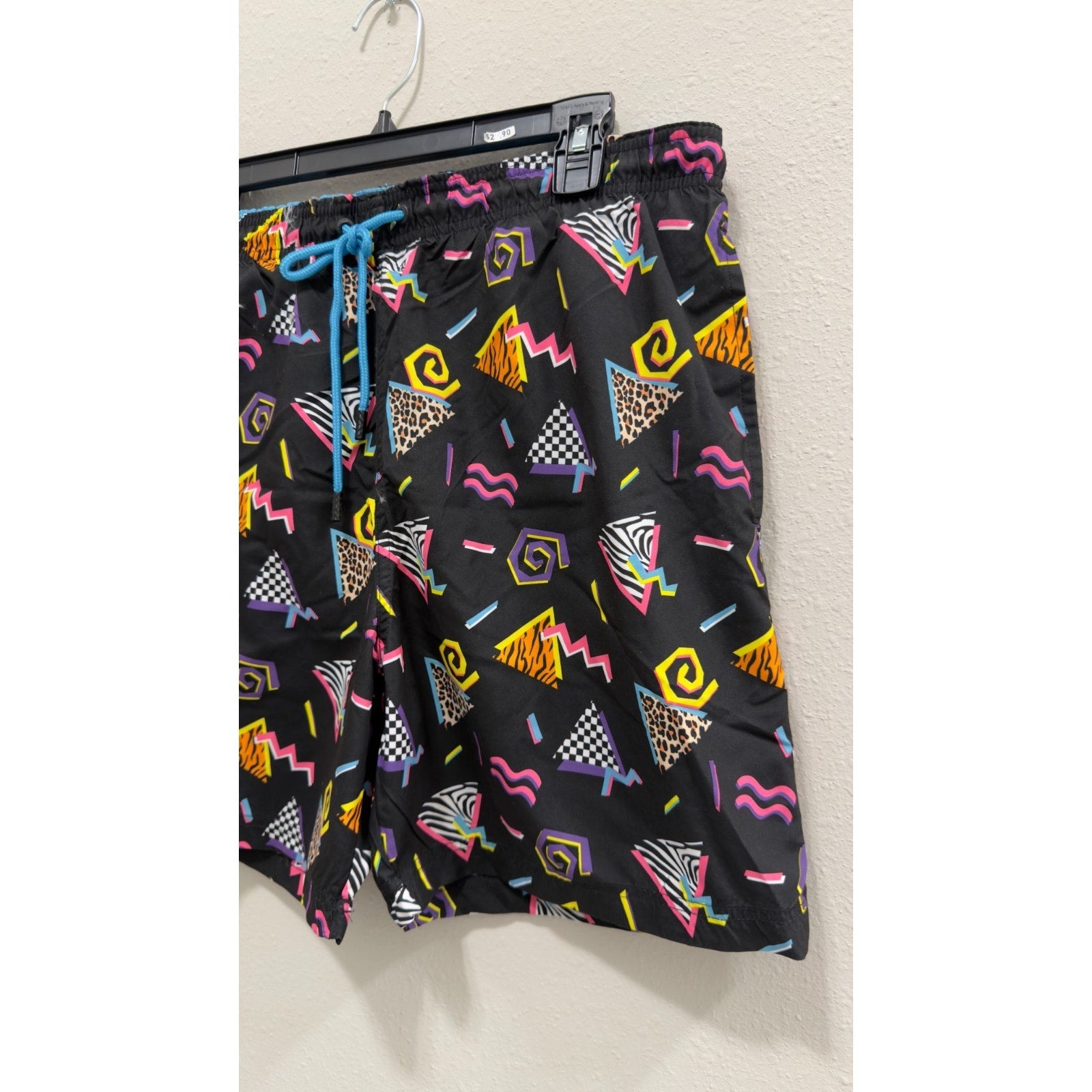 Broken Threads Men's Retro 90s Swim Trunks – Large NWT