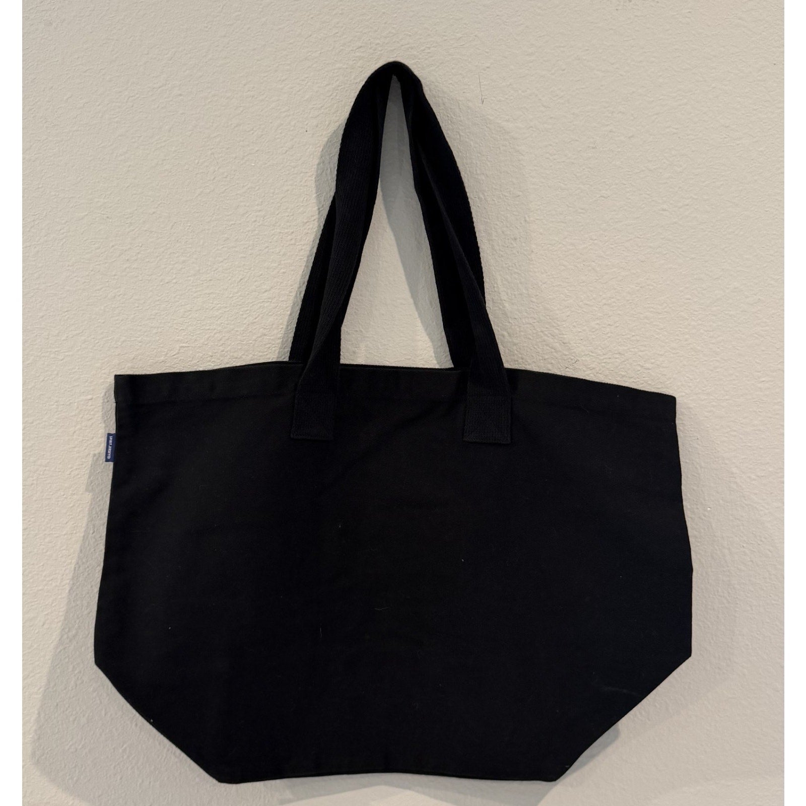 NWT Disney Parks Walt Disney World Mickey Mouse Spirit Jersey Black Tote Bag