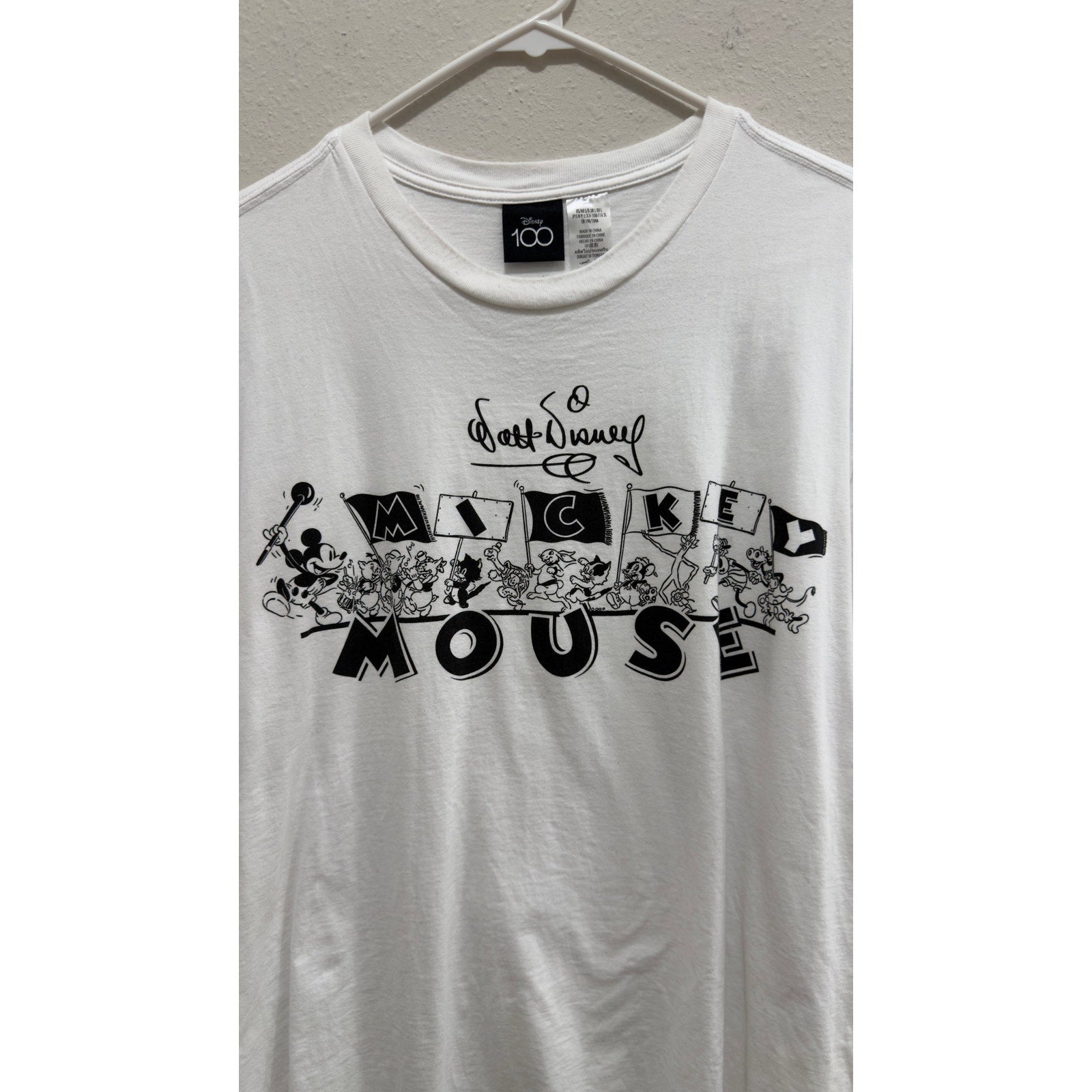 Disney 100th Anniversary Mickey Mouse & Friends Parade T-Shirt XL