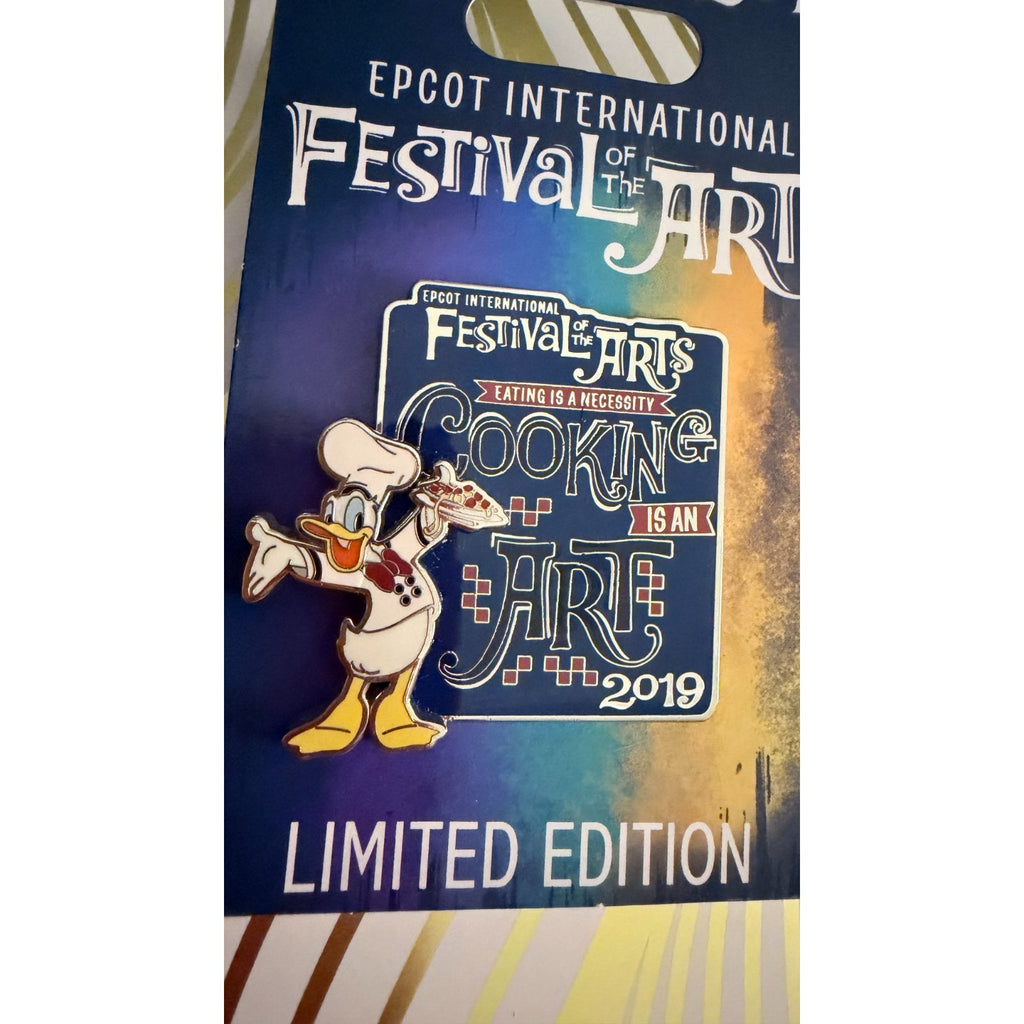 Disney Parks 2019 EPCOT Festival of the Arts Donald Duck Pin - LE 2000