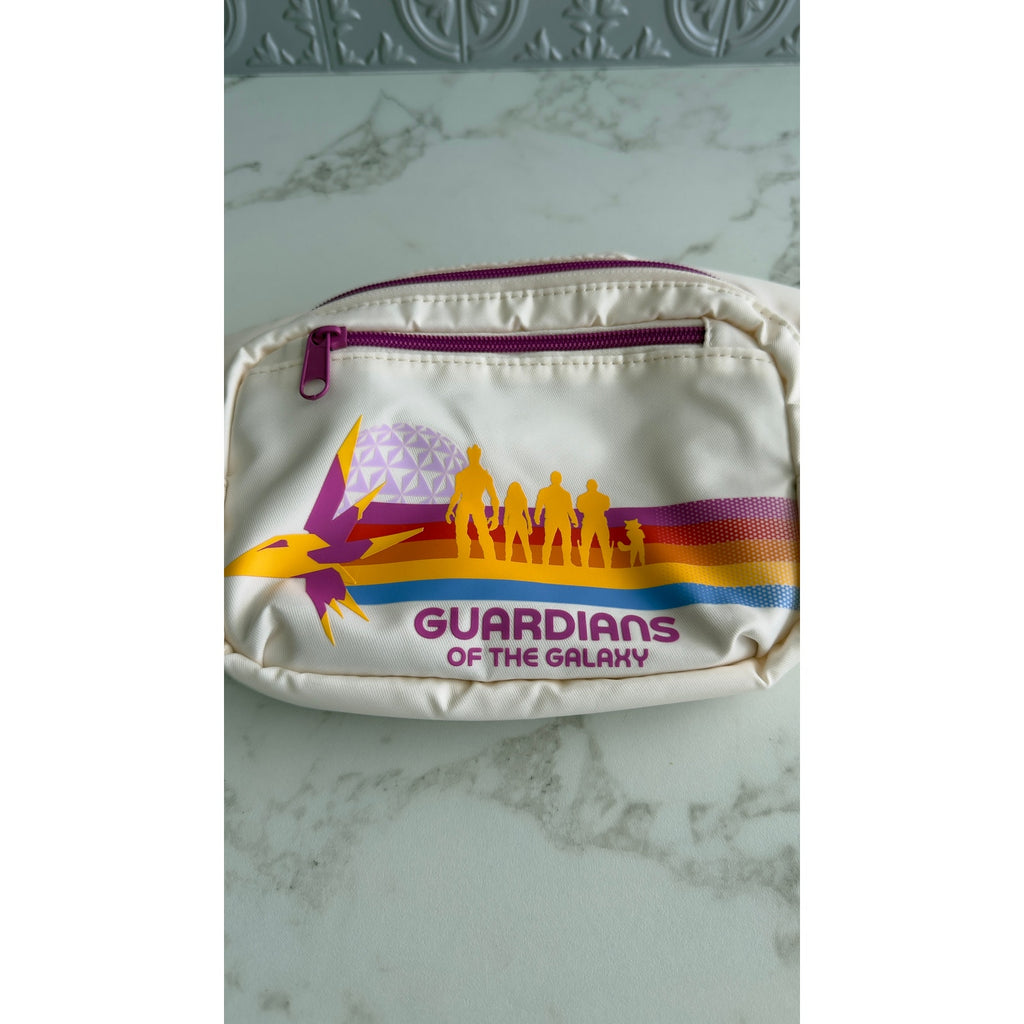 Disney Parks Epcot Guardians of the Galaxy Cosmic Rewind Retro Belt Bag NEW