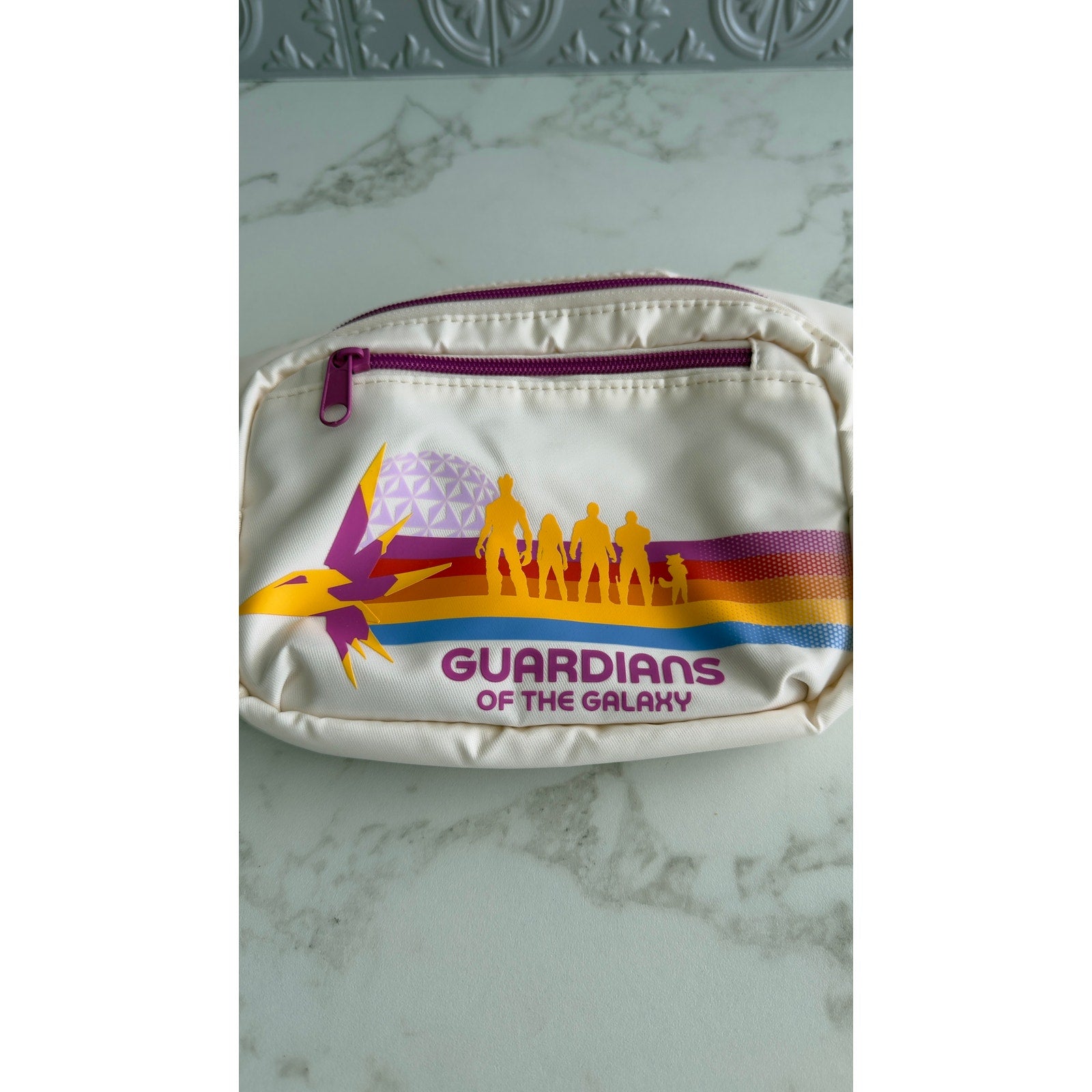 Disney Parks Epcot Guardians of the Galaxy Cosmic Rewind Retro Belt Bag NEW