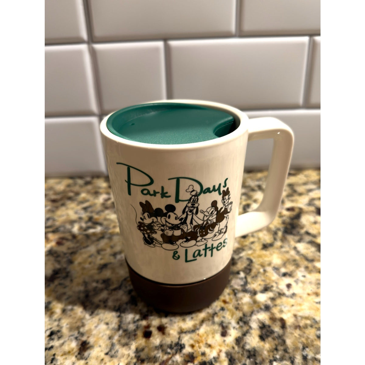Starbucks x Disney "Park Days and Lattes" 16oz Travel Mug NEW