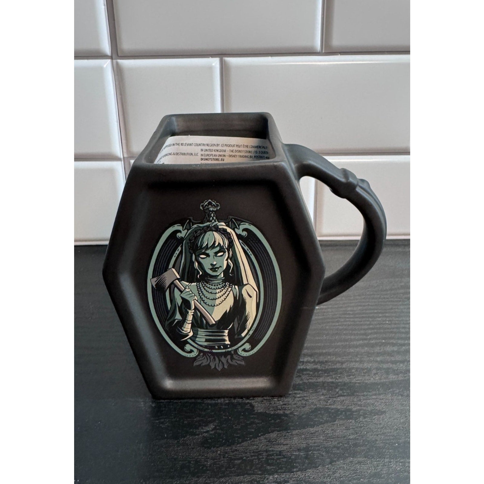NEW Disney Haunted Mansion Coffin Mug - The Bride (Constance Hatchaway) - 23 oz