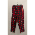 NWT Old Navy x Disney Men’s Red Plaid Flannel Pajama Pants - Medium