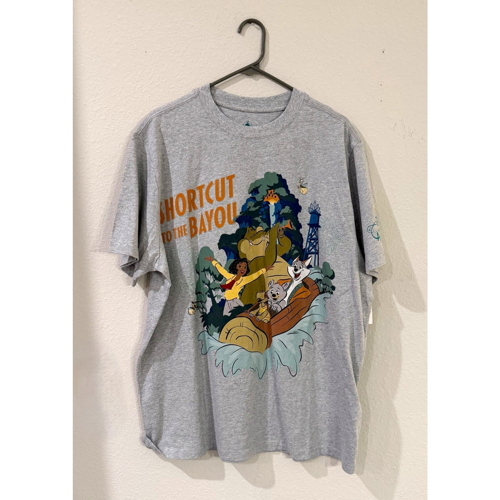 Disney Tiana’s Shortcut To Bayou Adventure Adult Shirt X-Large NEW