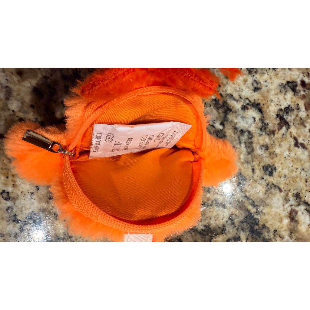 NWT 2025 Disney Parks Inside Out 2 Anxiety Dual Pouch Wristlet Wallet Bag Charm