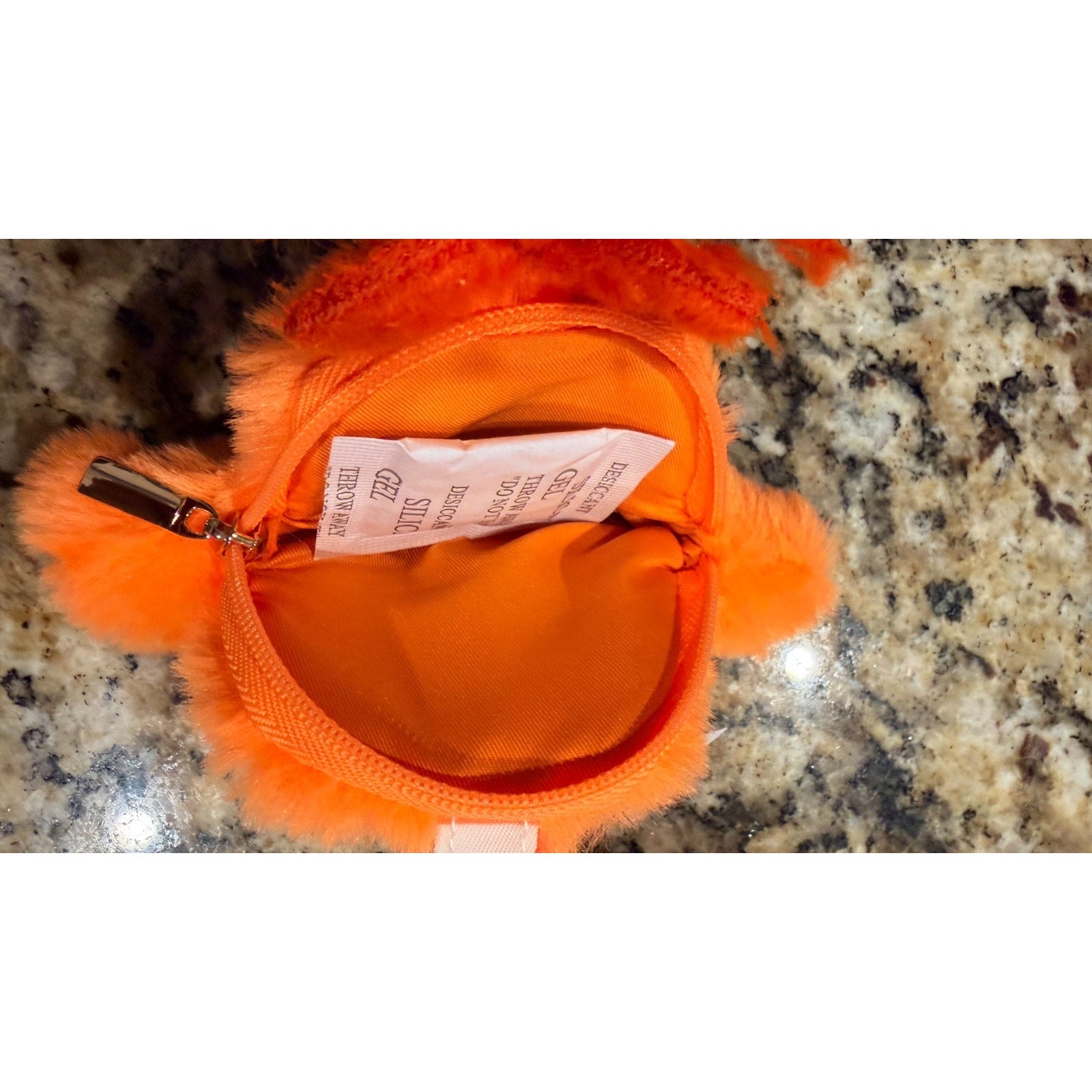 NWT 2025 Disney Parks Inside Out 2 Anxiety Dual Pouch Wristlet Wallet Bag Charm