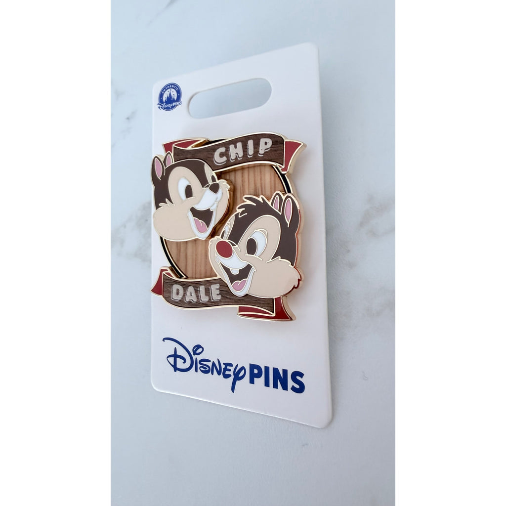 Disney Parks Chip 'n Dale Classic Characters Pin NEW