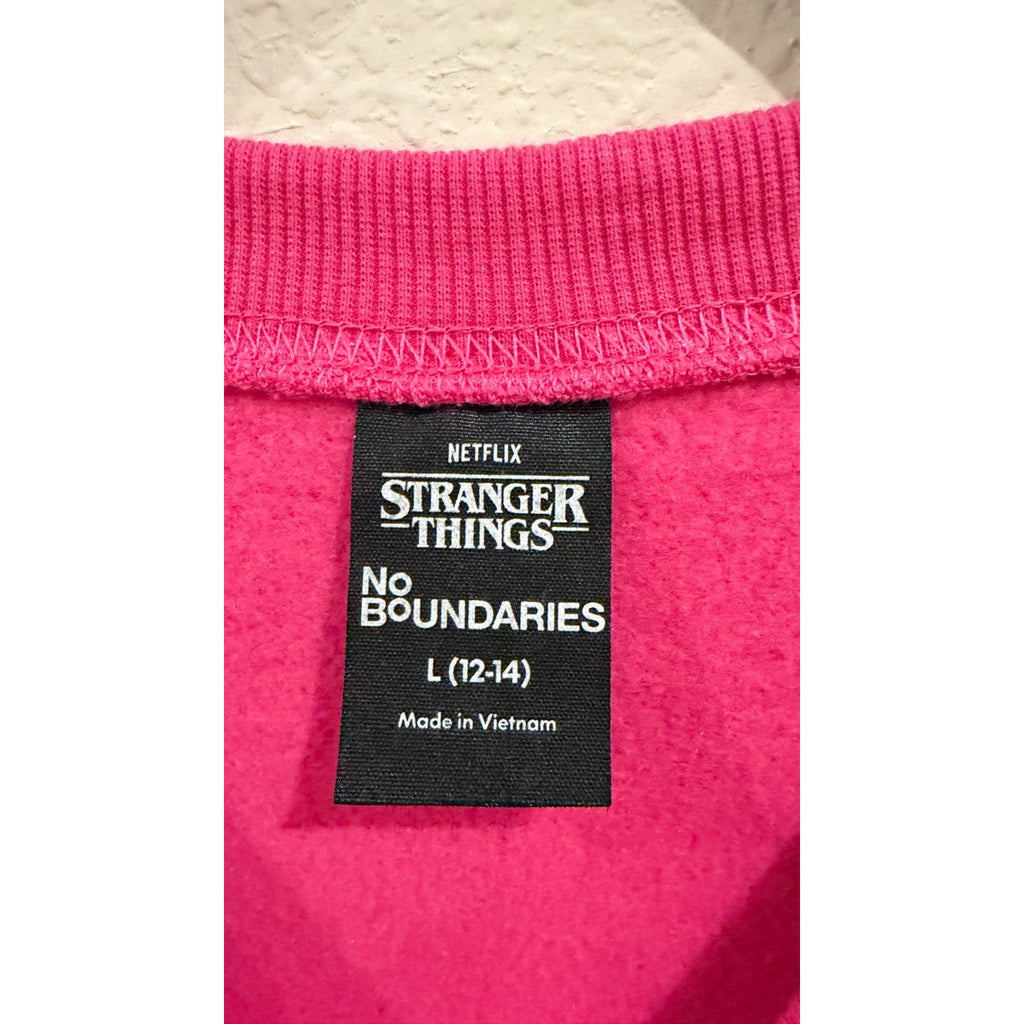 Netflix Stranger Things Women's "Beam Me Up" Graphic Crewneck (Large) - NWT