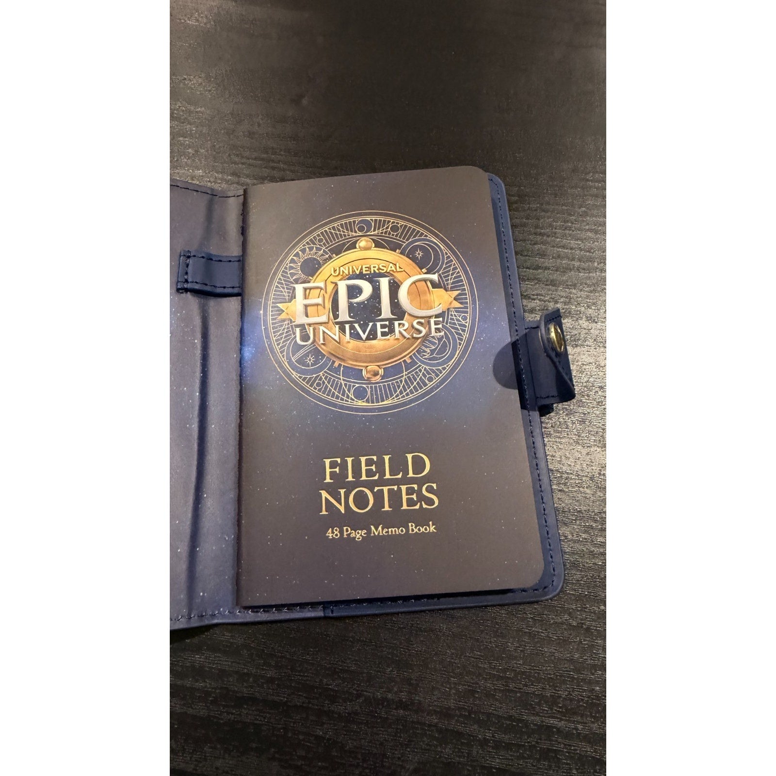 NEW Universal Epic Universe Emblem Pocket Memo Book