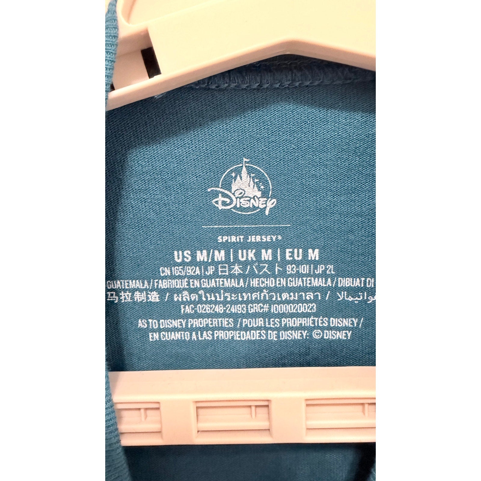 Disney Parks Tiana’s Bayou Adventure Spirit Jersey Adult Medium NWT