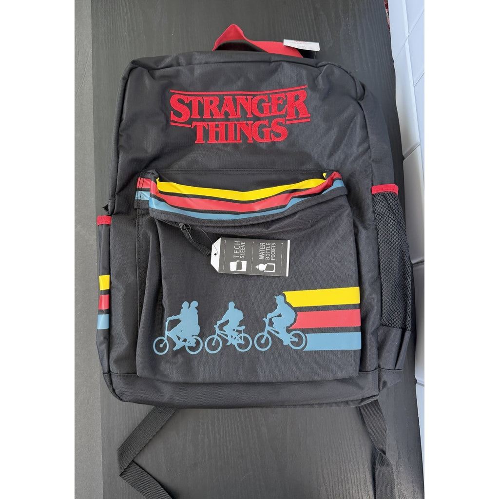 NEW Bioworld x Stranger Things Logo & Silhouettes 18.5" Backpack