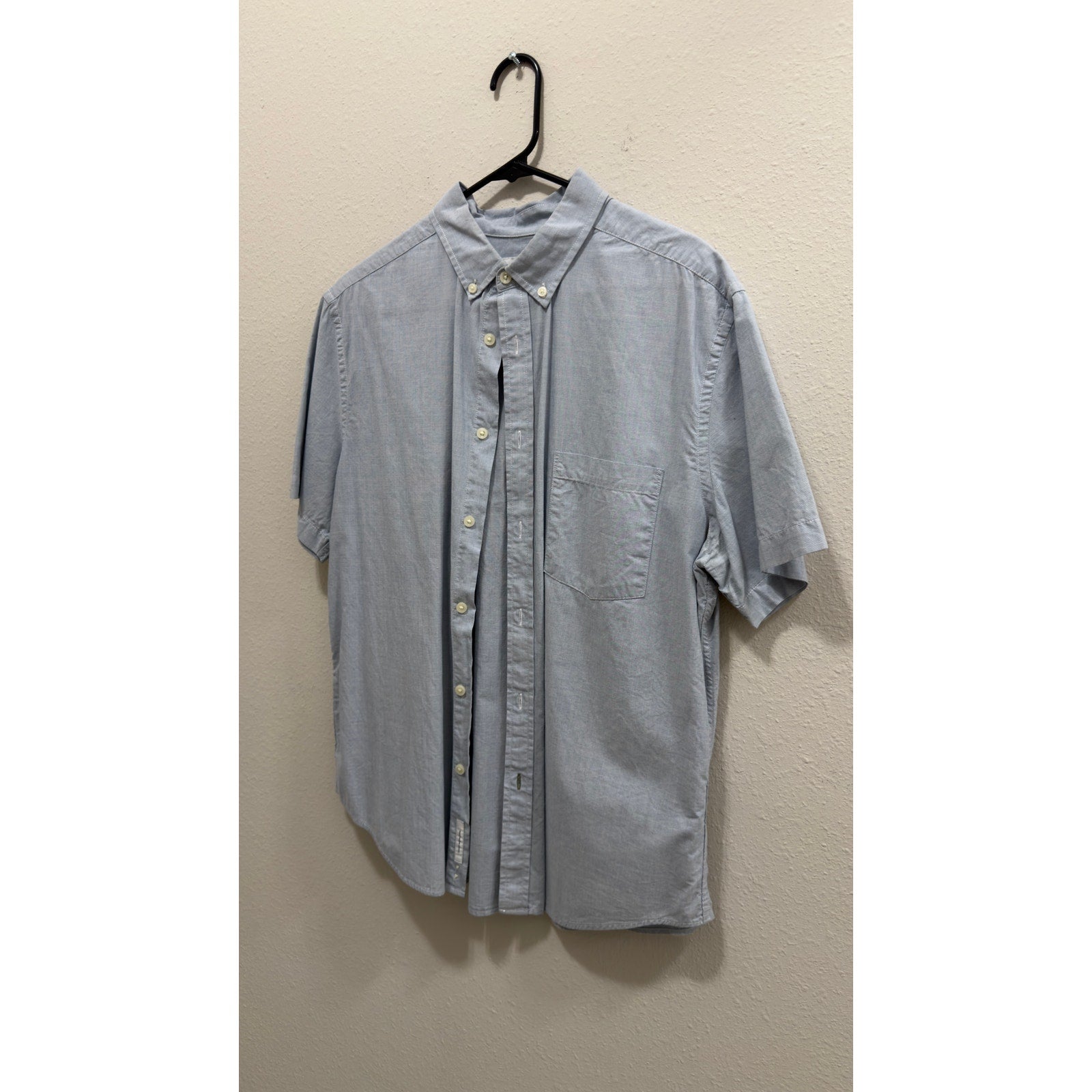 Goodfellow & Co Men's Large Northrop Light Blue Long Sleeve Button-Down Shirt