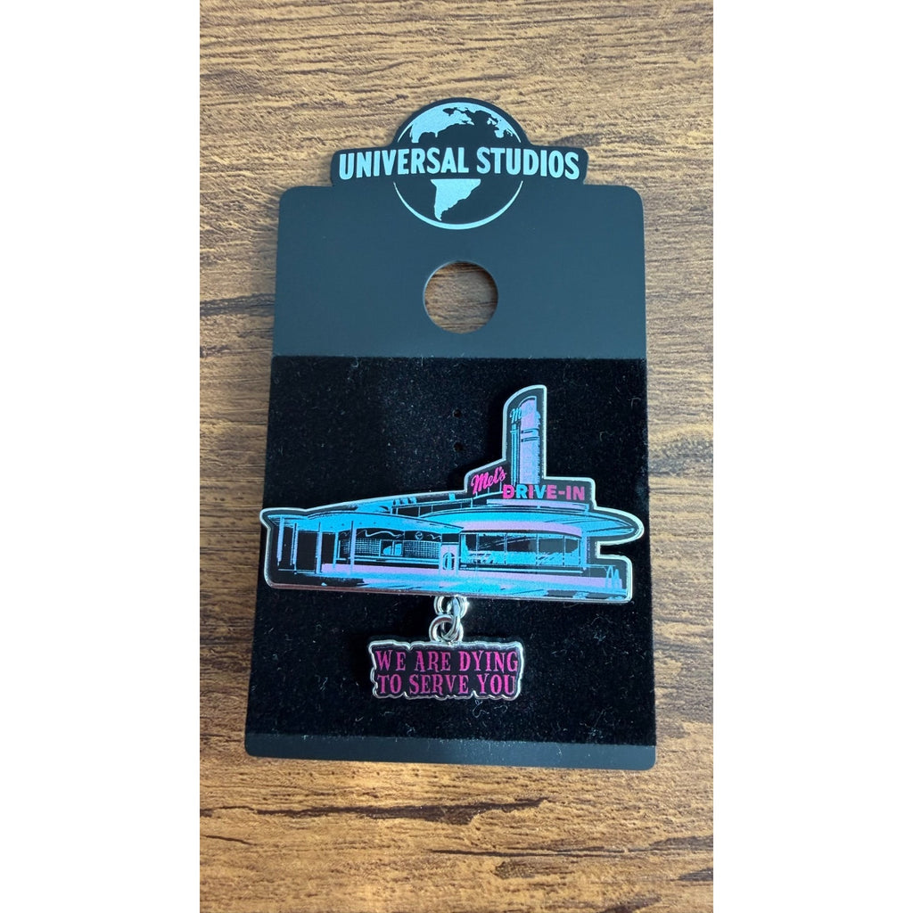 2025 Universal HHN Halloween Horror Nights Mel’s Die In Diner Dangle Pin