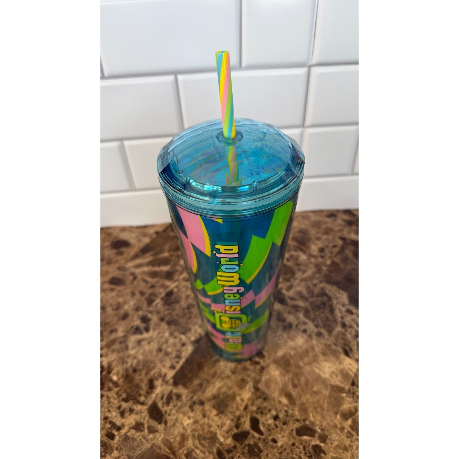 Disney Eats Lollipop Starbucks Tumbler 24oz Walt Disney World NEW