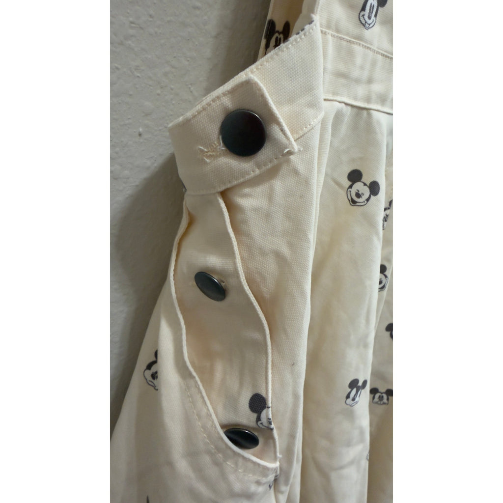 Disney Parks Her Universe Mickey Mouse Short Overalls Skirt Dress Large NWT