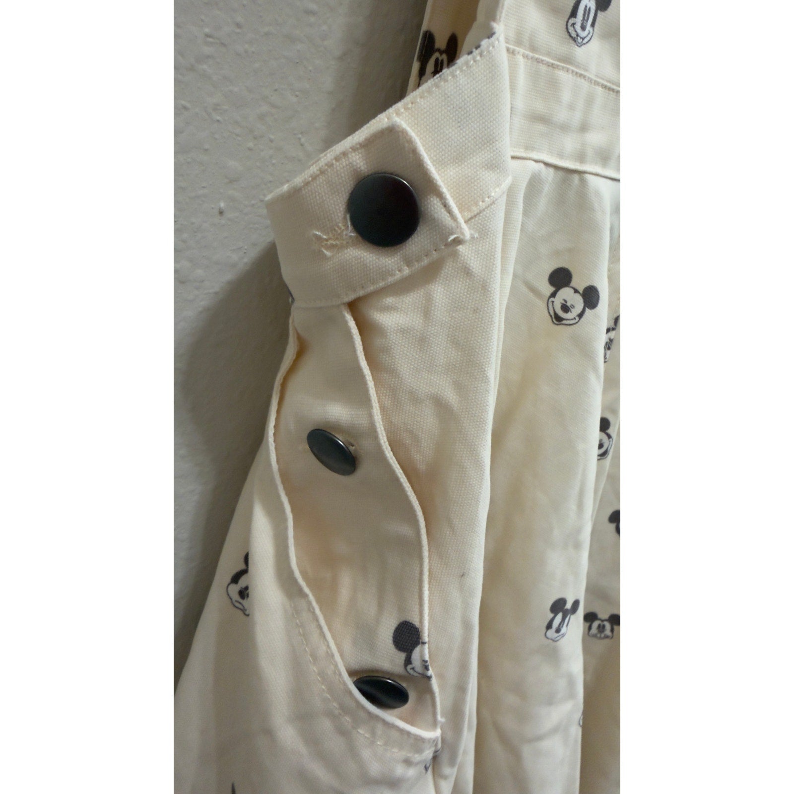 Disney Parks Her Universe Mickey Mouse Short Overalls Skirt Dress Large NWT