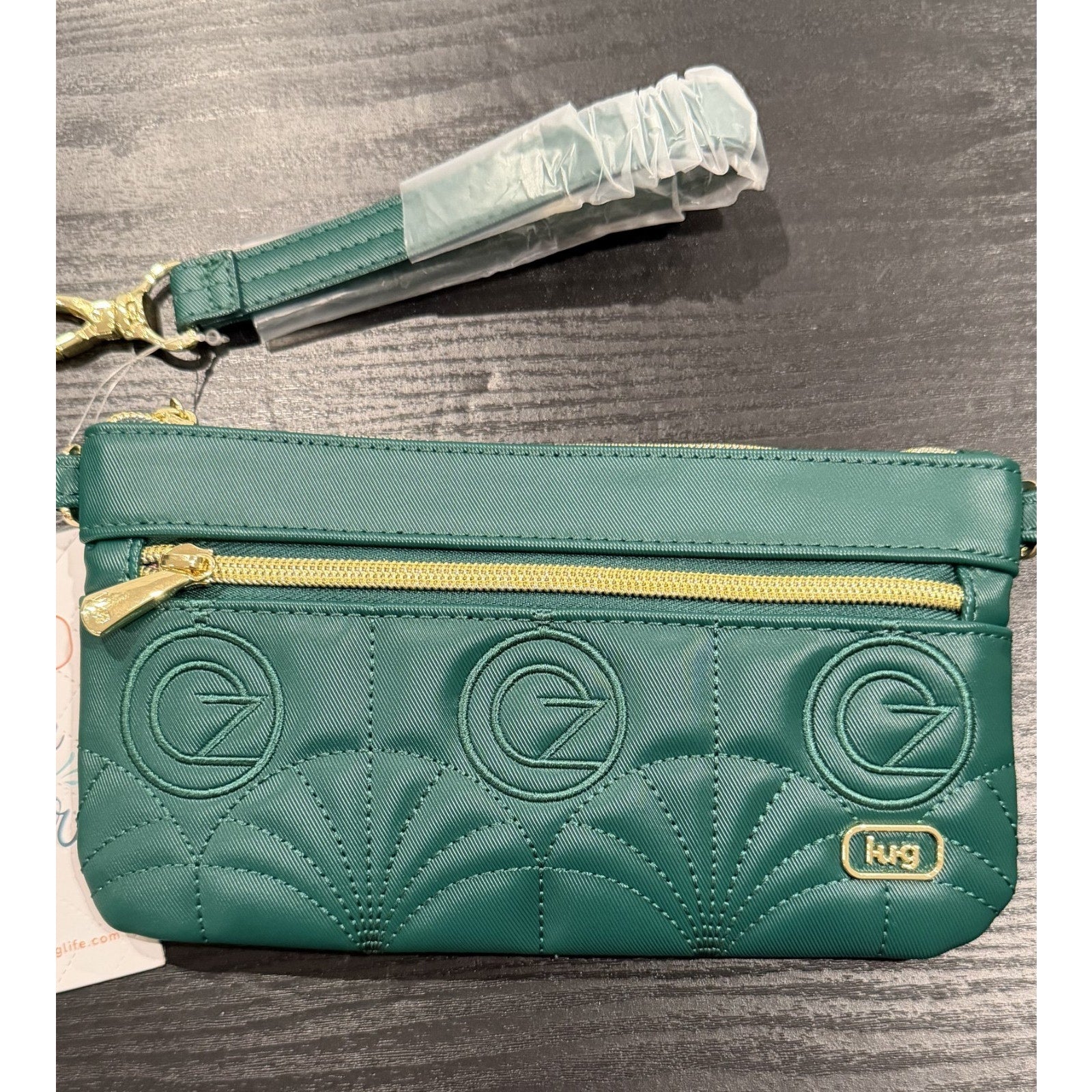 NEW! Wicked x Lug Super Metro XL Pouch - "Wickedly Green" - RFID