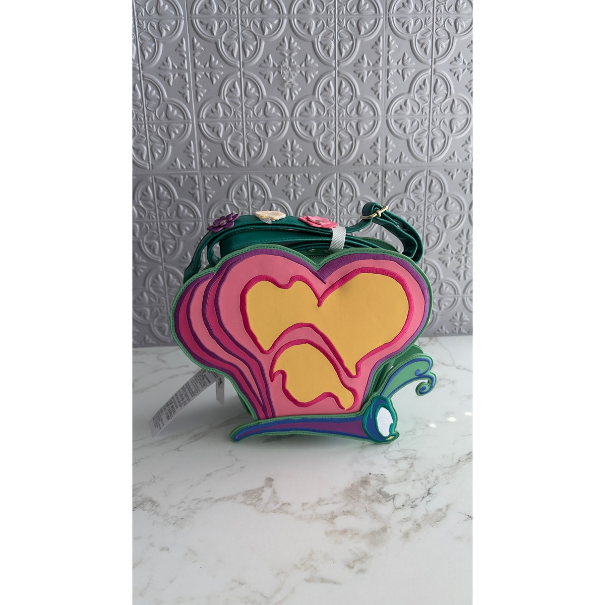 Disney Parks Loungefly 2026 Epcot Flower & Garden Alice Butterfly Bag NWT