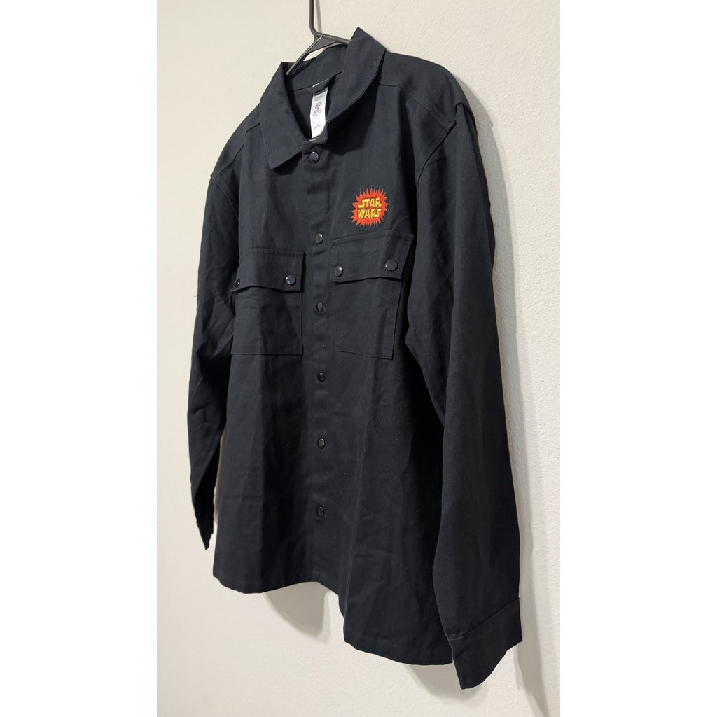 NWT Disney Star Wars Classic Characters Twill Jacket - Adult Large (L)