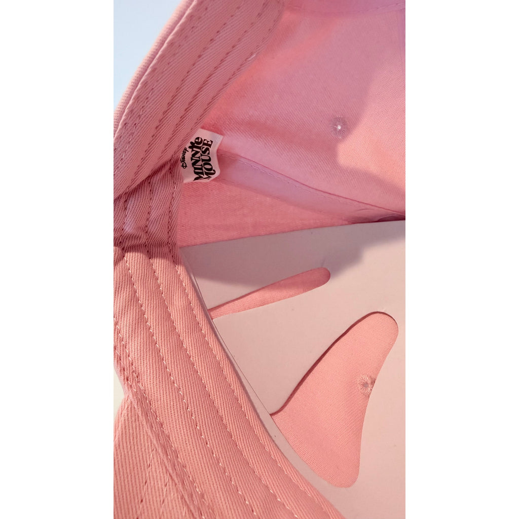 NEW Disney Minnie Mouse Pink Embroidered Adjustable Dad Hat
