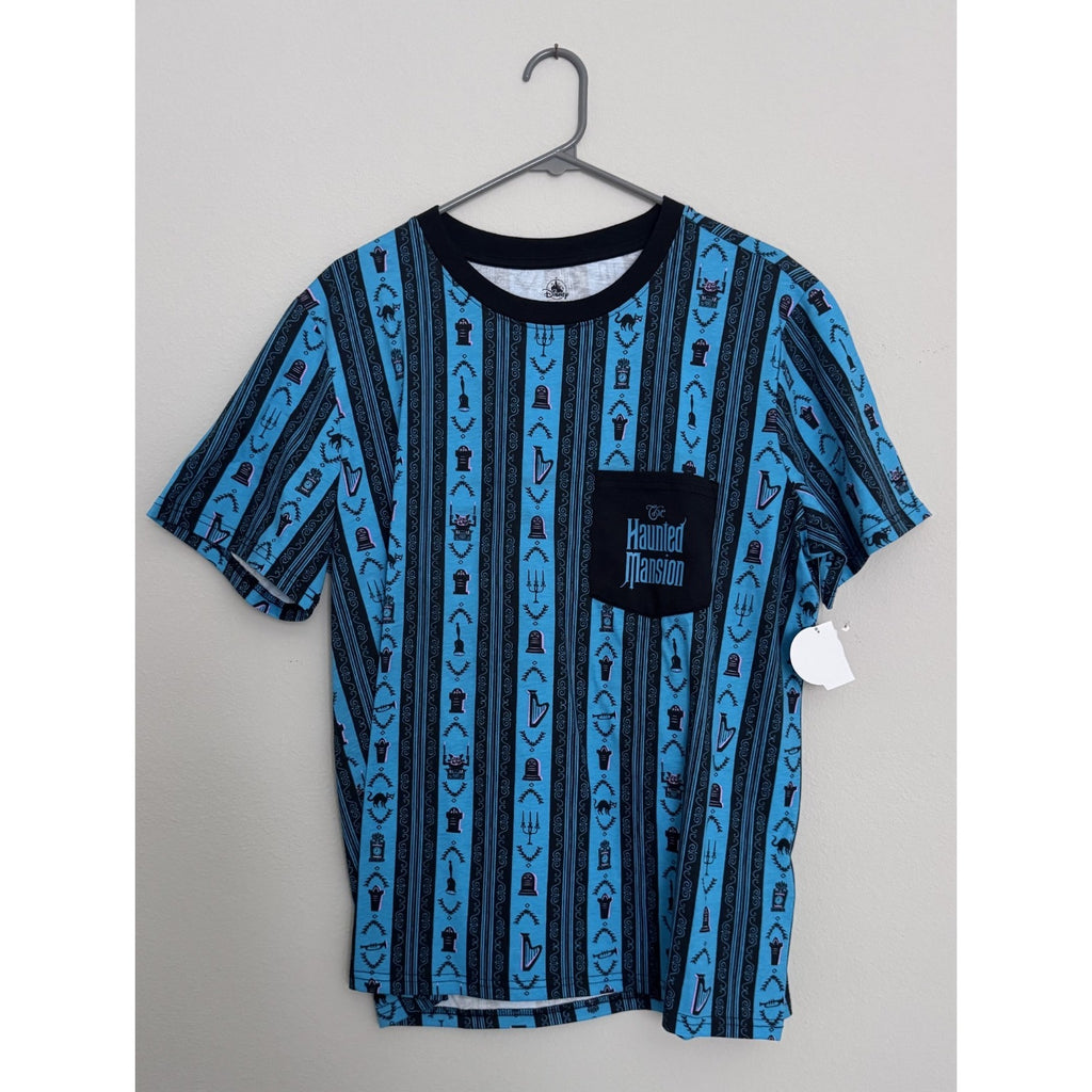 NWT Disney Parks The Haunted Mansion Glow-in-dark Large T-Shirt