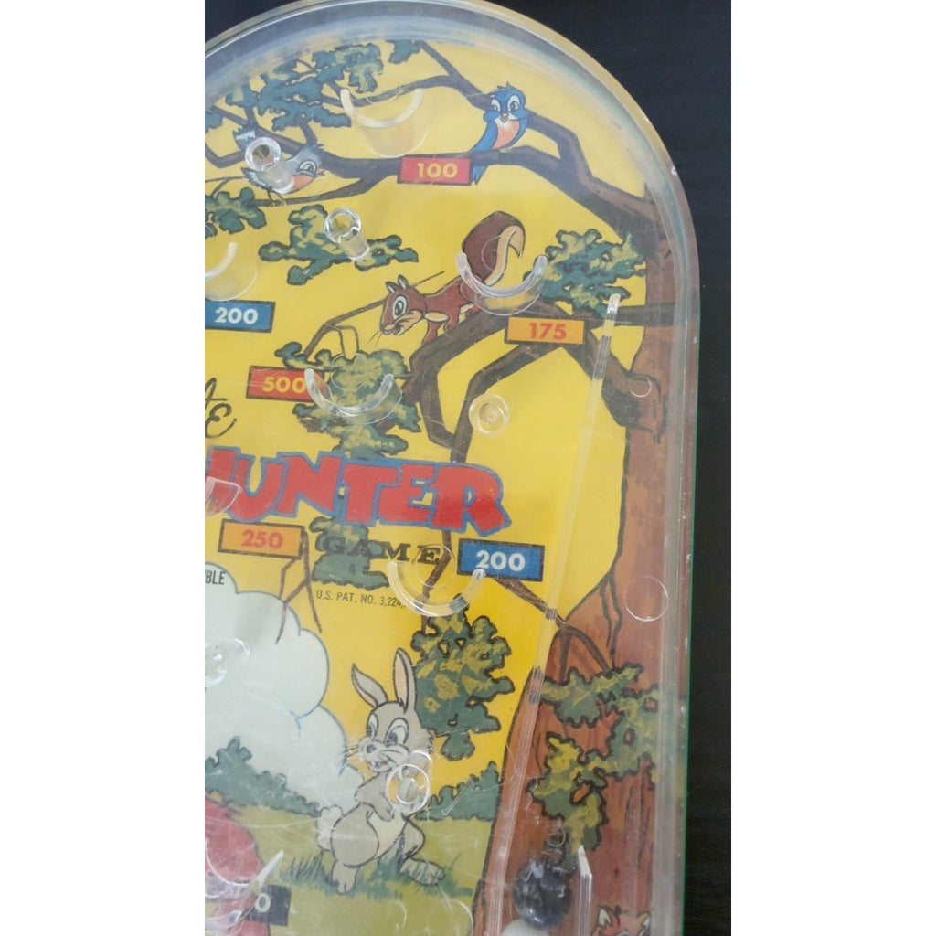 Vintage 1960 Wolverine "Little Hunter" Tin & Plastic Pinball Game