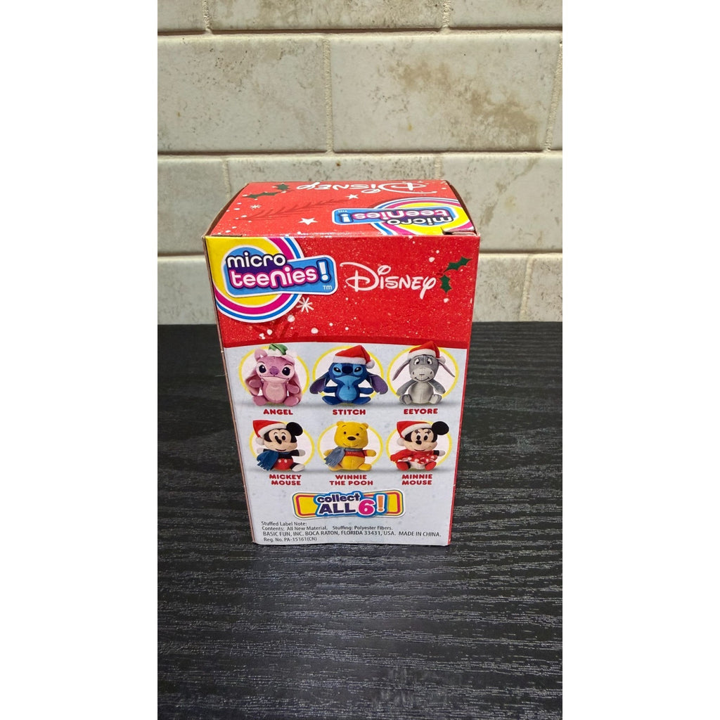 Disney Micro Teenies Holiday 3” Micro Plush – NEW