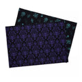 Disney Parks The Haunted Mansion Reversible Placemat Madame Leota Wallpaper NWT
