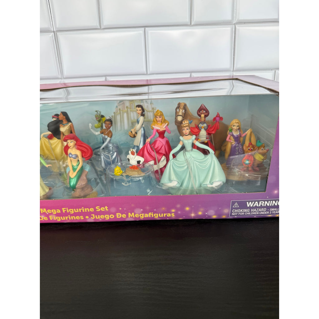 Disney Figure Set - Princess and Furry Friends Mega Set