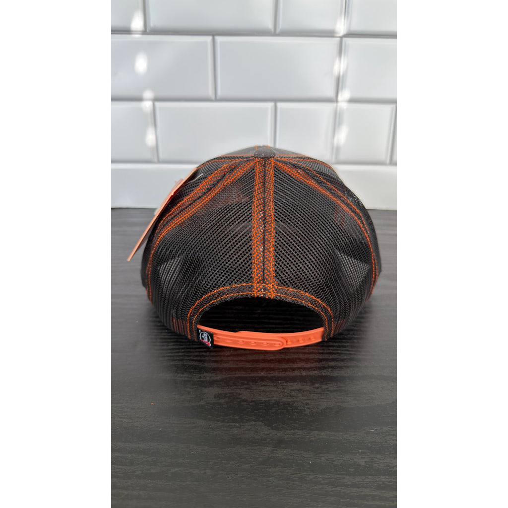 Justin Boots Camo Orange Logo Trucker Hat – NWT