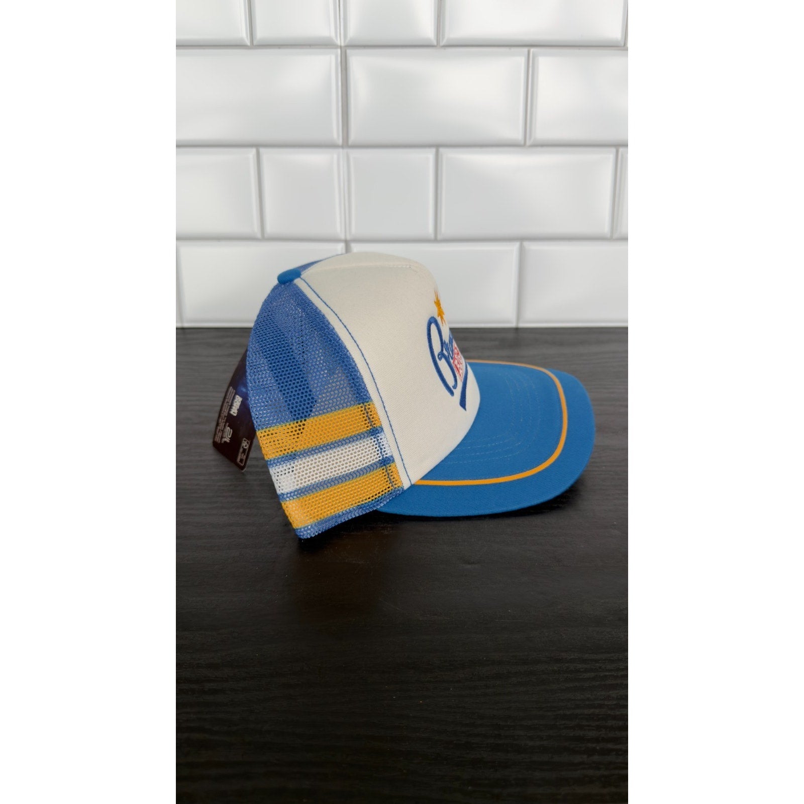 Bioworld Stranger Things Bradley's Big Buy Trucker Hat - Retro 80s Hawkins Mesh Cap