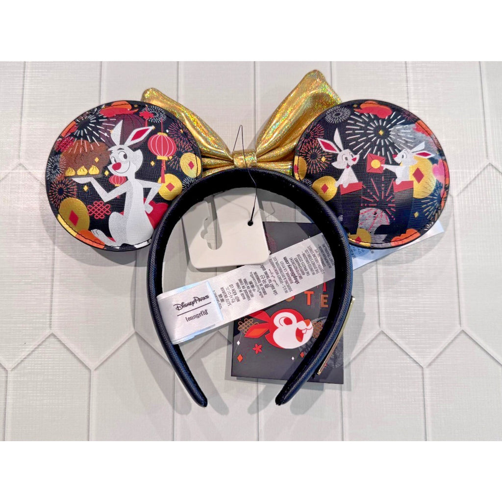 Disney x Loungefly Lunar New Year 2023 Year of the Rabbit Minnie Ears NWT