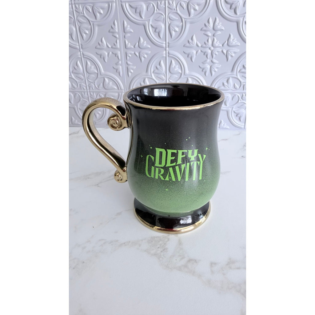 Wicked Movie Defying Gravity Elphaba Ceramic Mug 17.5 oz Silver Buffalo NEW